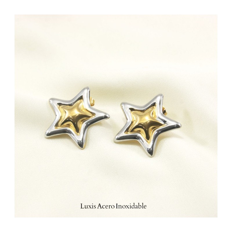 Arete combinado acero inoxidable estrella 29mm